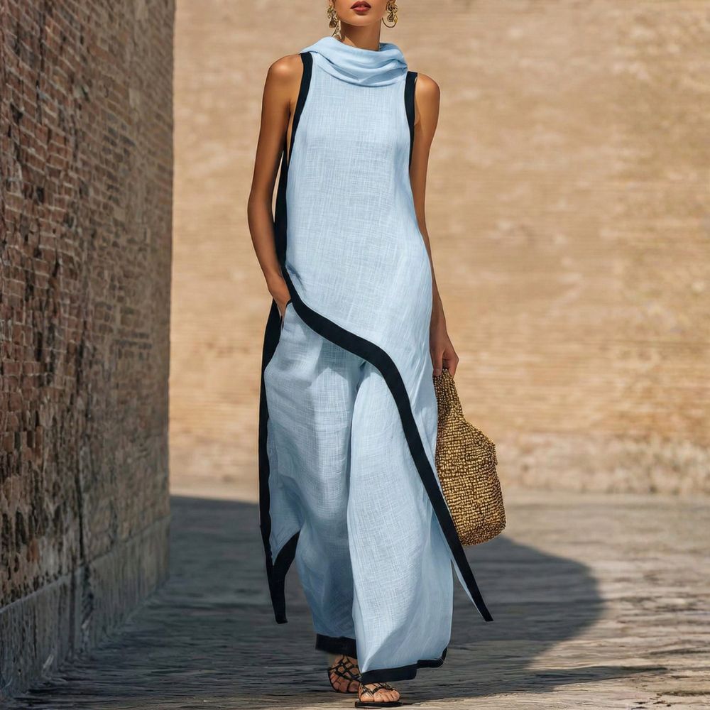 LEONORA | COMPLETO LINO ELEGANTE