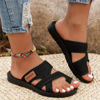 Sandales de correction Hallux Valgus Caroline en cuir raffiné