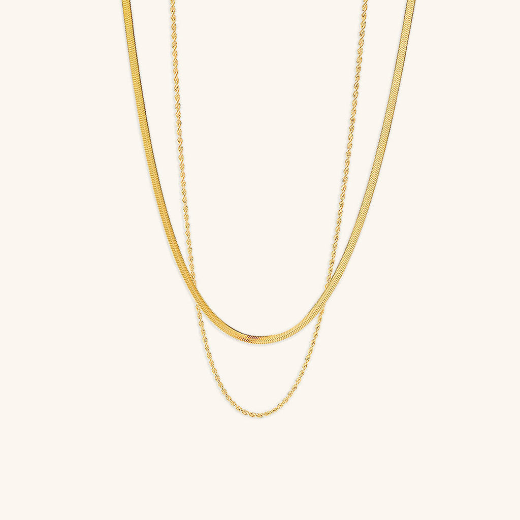 Collar Doble Cadena Hailey