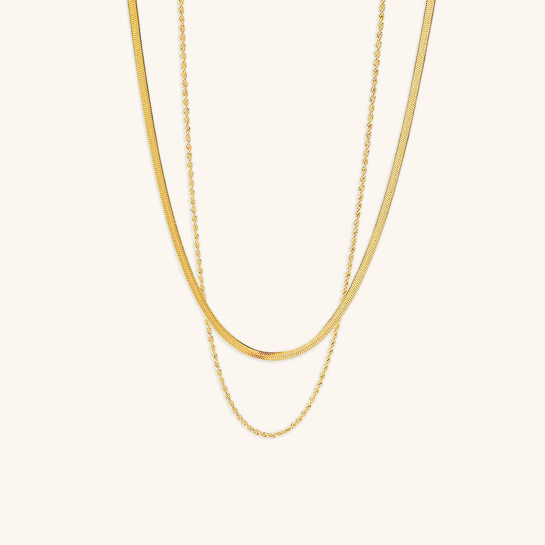 Collar Doble Cadena Hailey