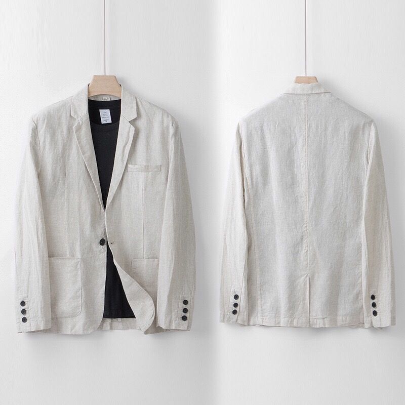 Sandro Linen Suit Set