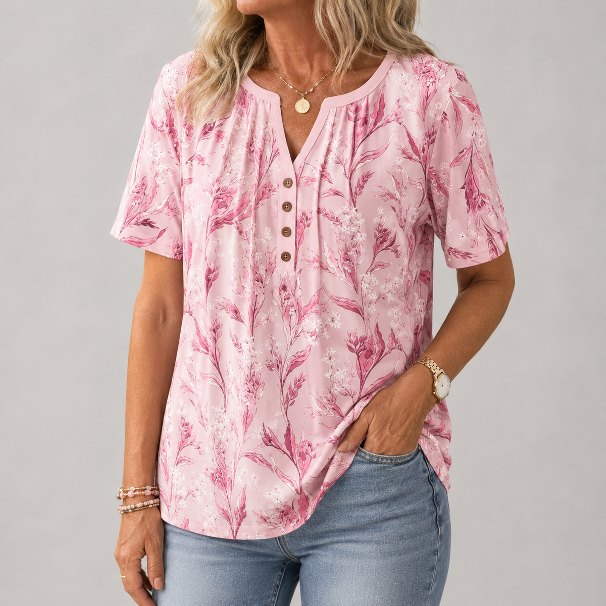 Coby | Blusa plisada