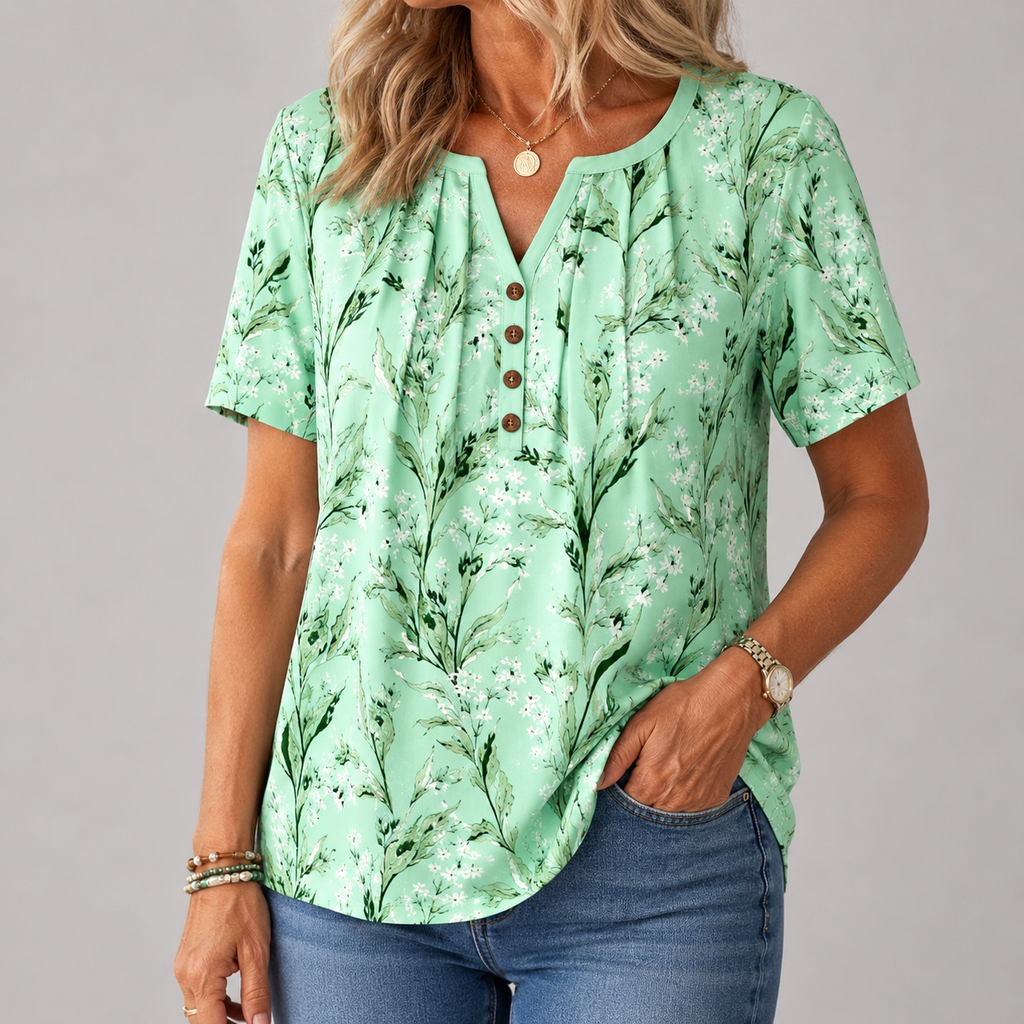 Coby | Blusa plisada