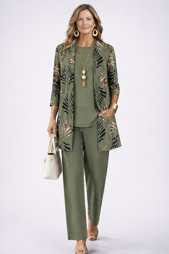 Jenilyn | Conjunto tres piezas elegante