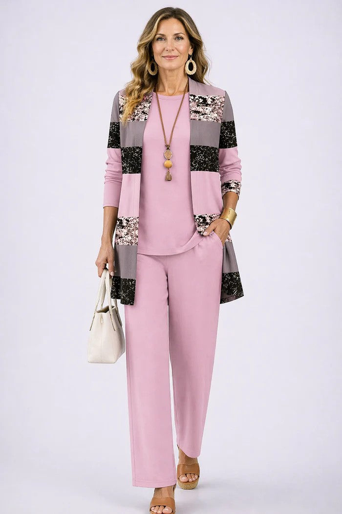 Jenilyn | Conjunto tres piezas elegante