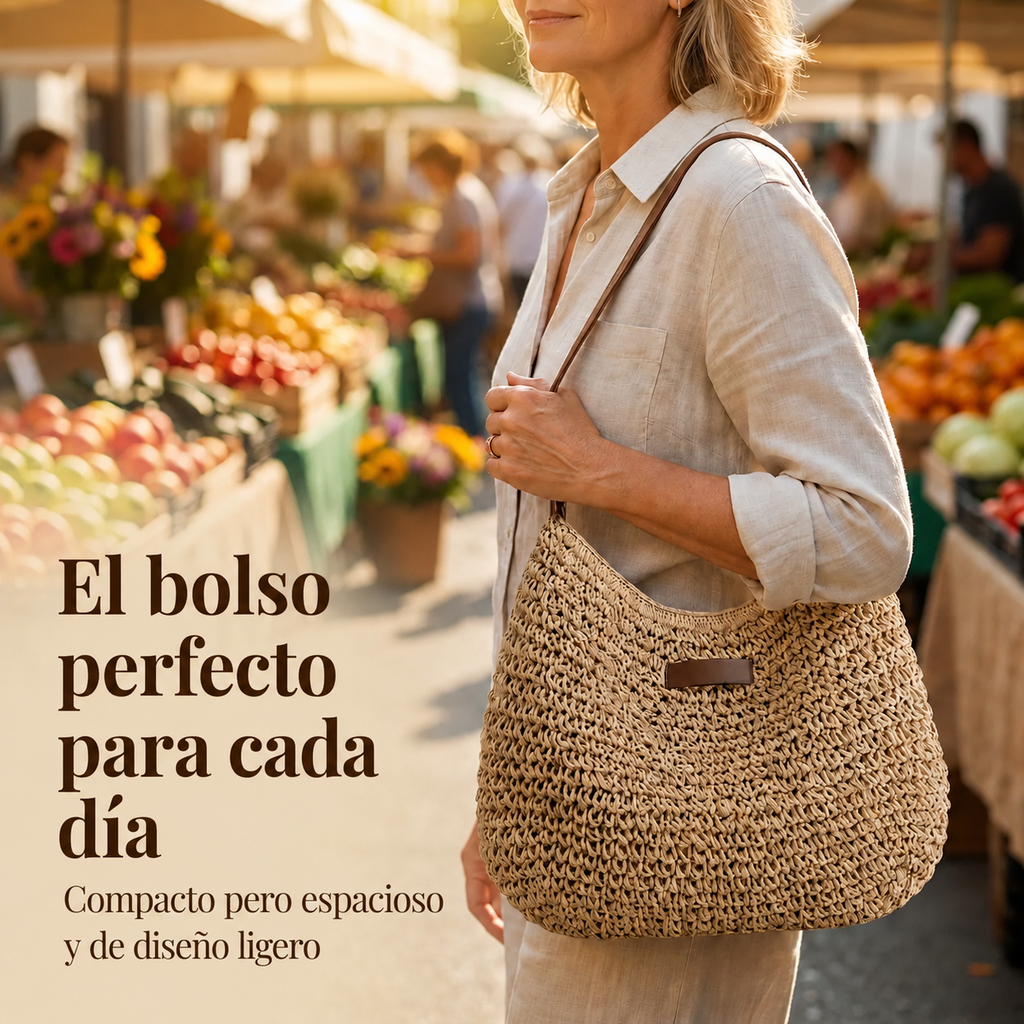 Simona | Bolso Trenzado Elegante