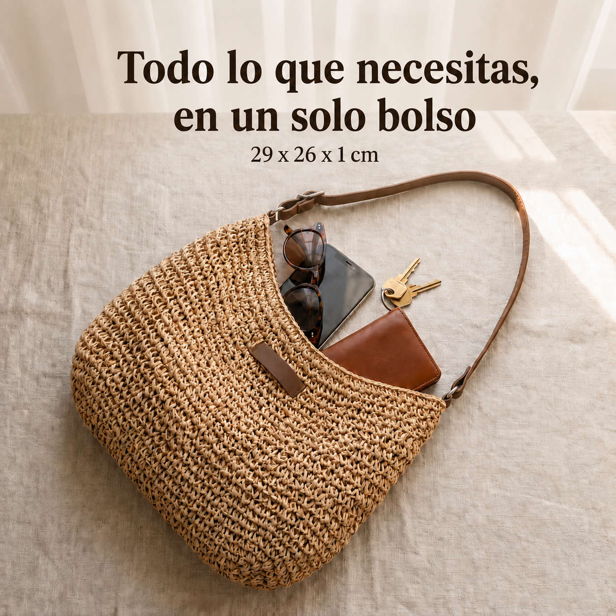 Simona | Bolso Trenzado Elegante