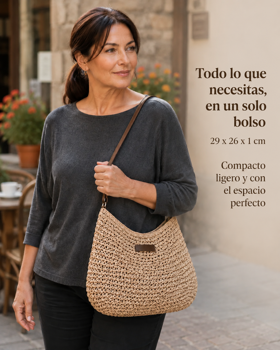 Simona | Bolso Trenzado Elegante