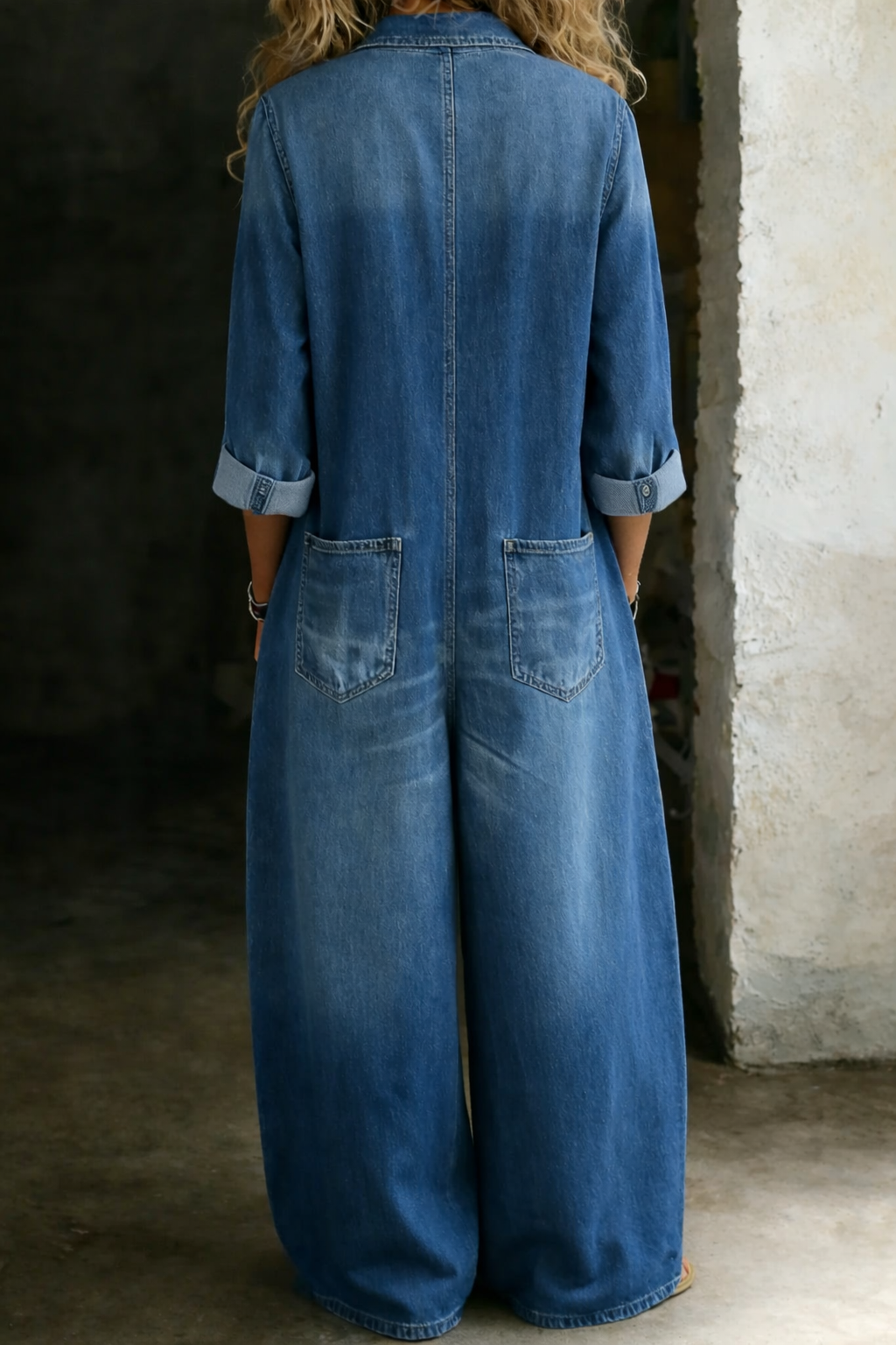 Lena | Salopette Vaquera Cómoda Casual