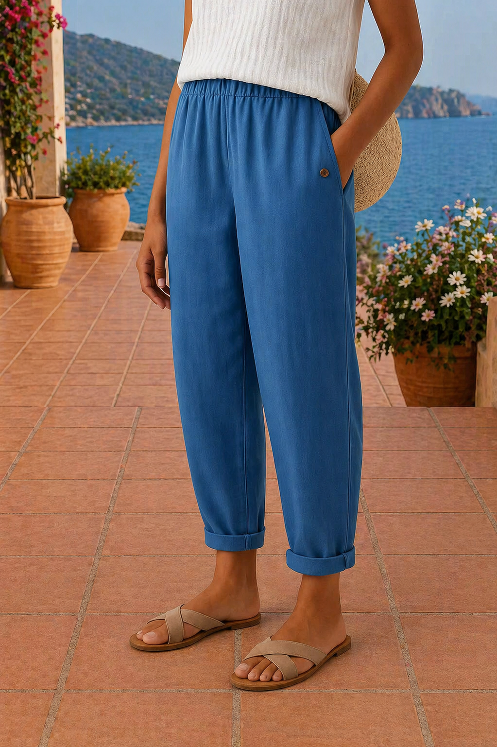 Valerie | Pantalón de lino ligero