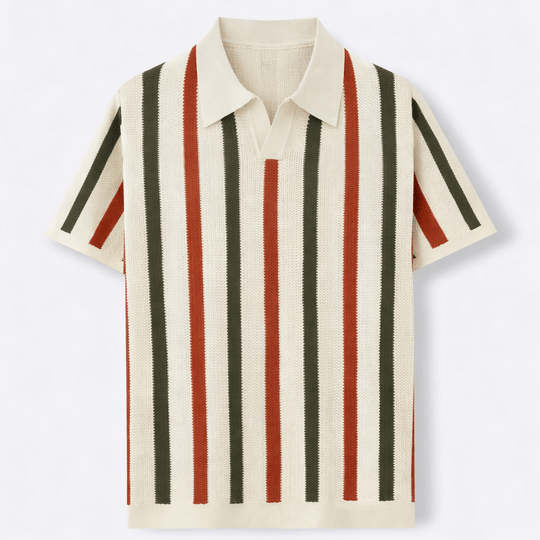 Palermo | Camisa de punto texturizado vintage
