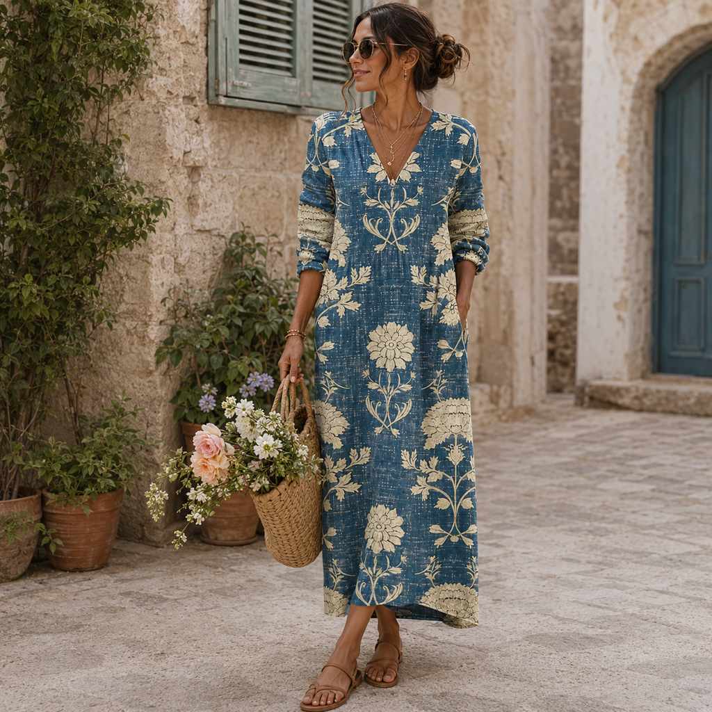 Elisabeth | Vestido largo Willow Bloom