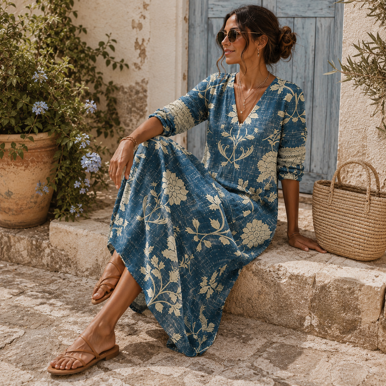Elisabeth | Vestido largo Willow Bloom