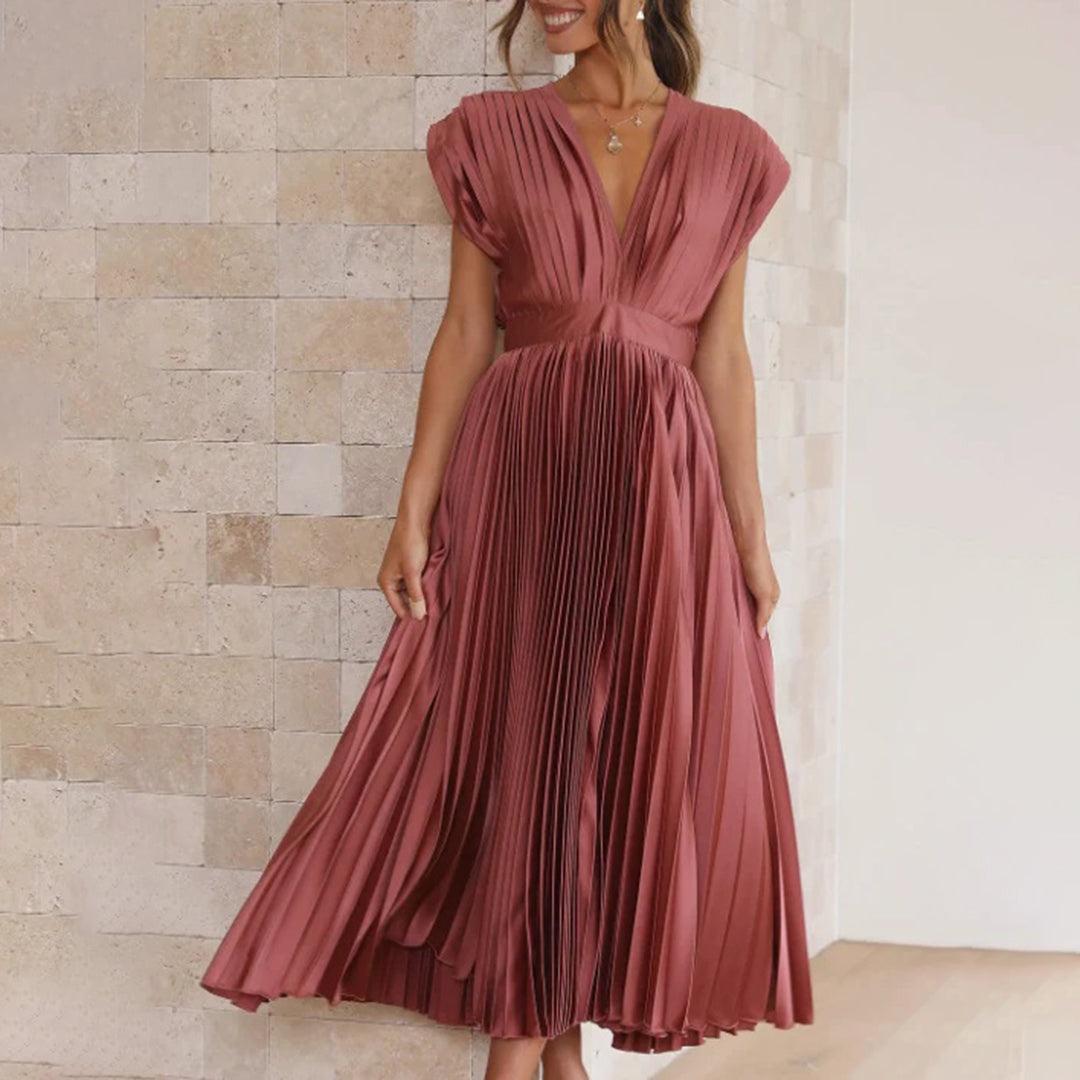 Marni | Vestido midi plisado atemporal