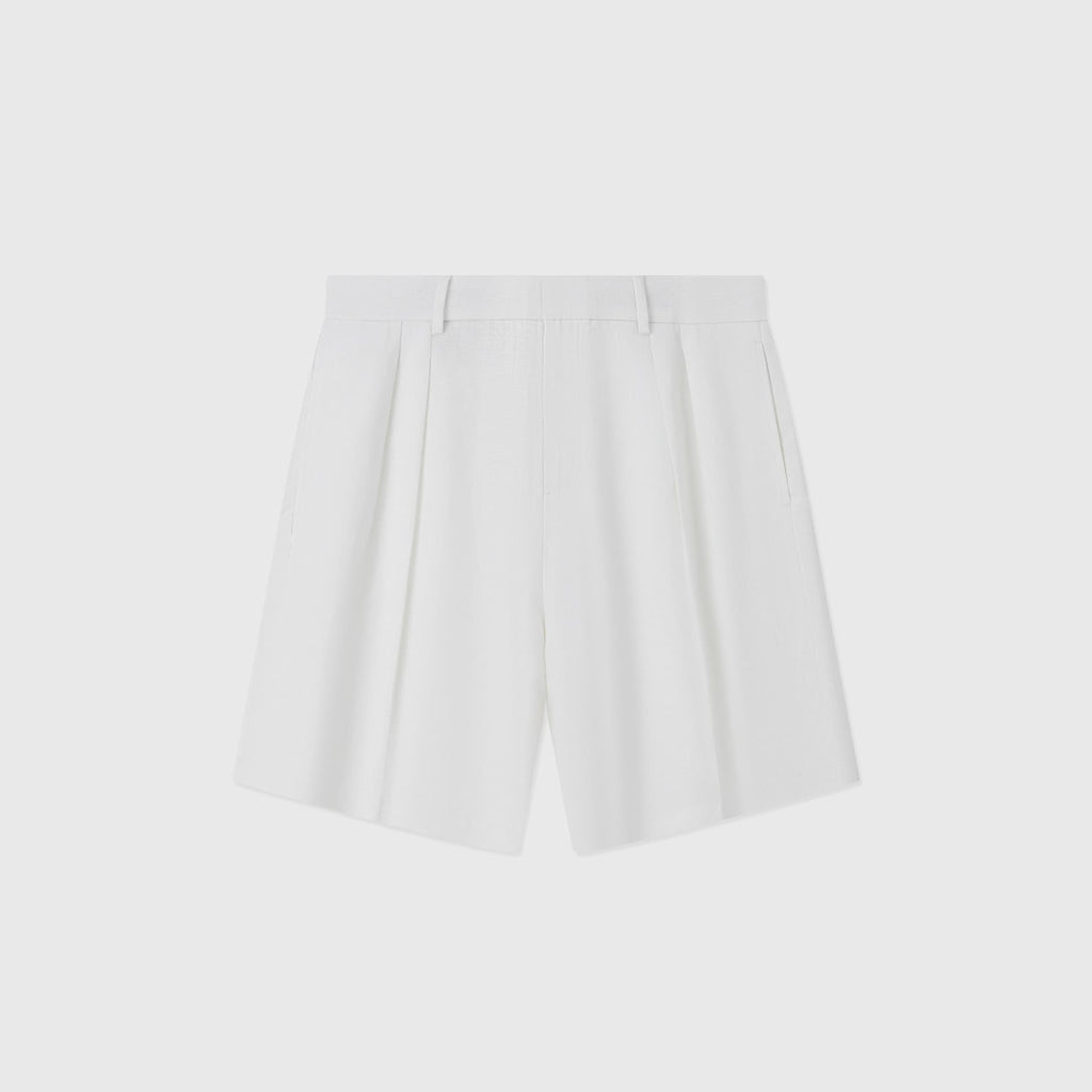 Deia | Short de lino de pierna ancha