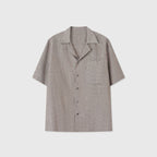 Ponza | Camisa de lino cuello camp