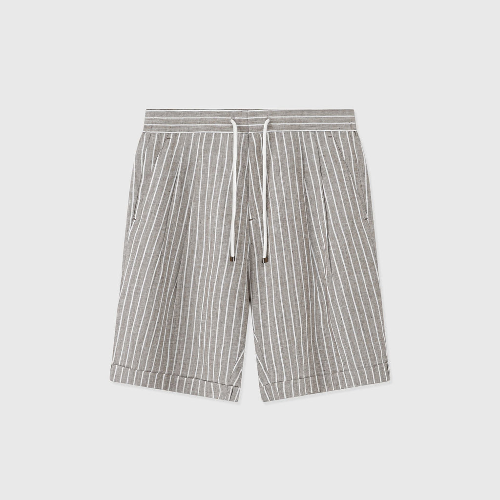 Tropea | Short de lino con cordón