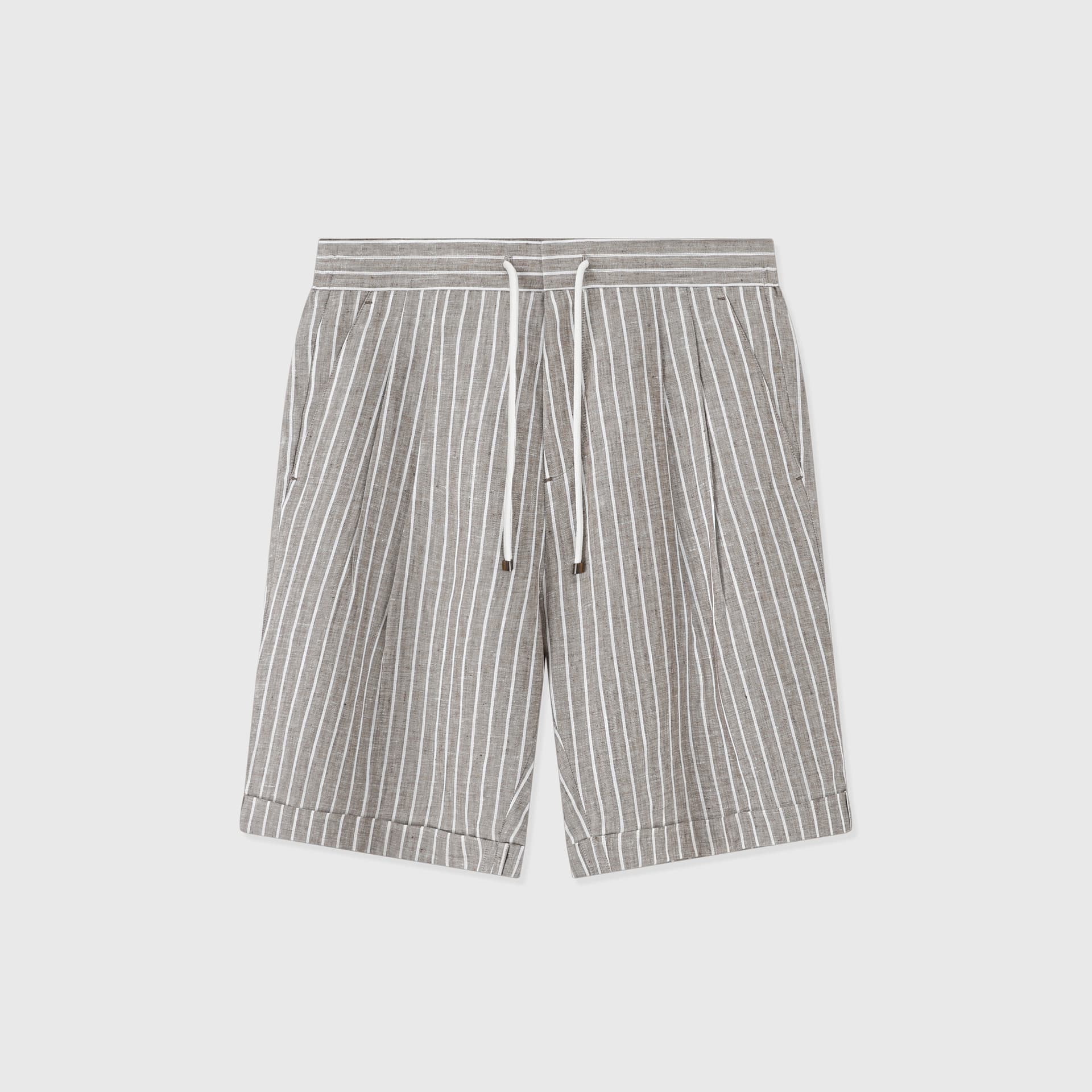 Tropea | Short de lino con cordón