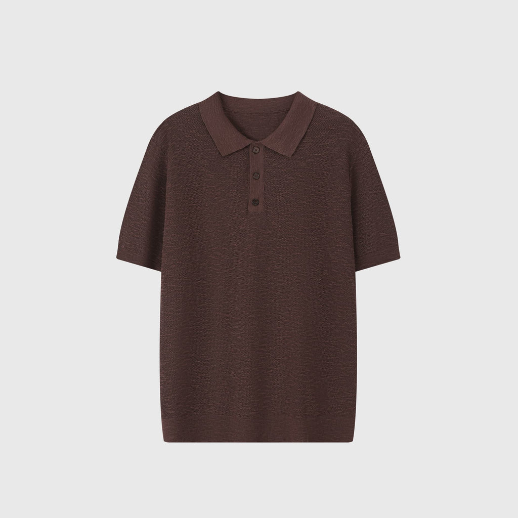 Cortona | Polo de punto chevron