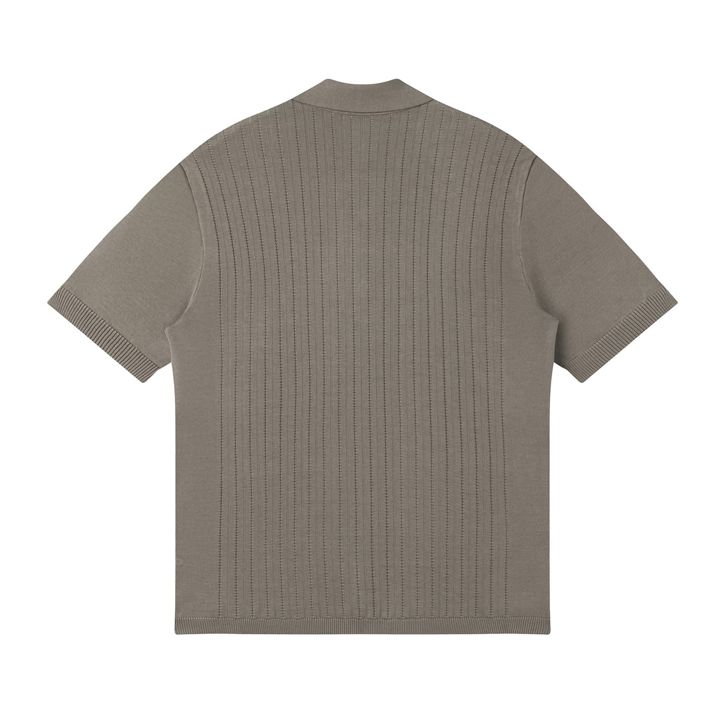 Pietra | Polo de punto acanalado pointelle