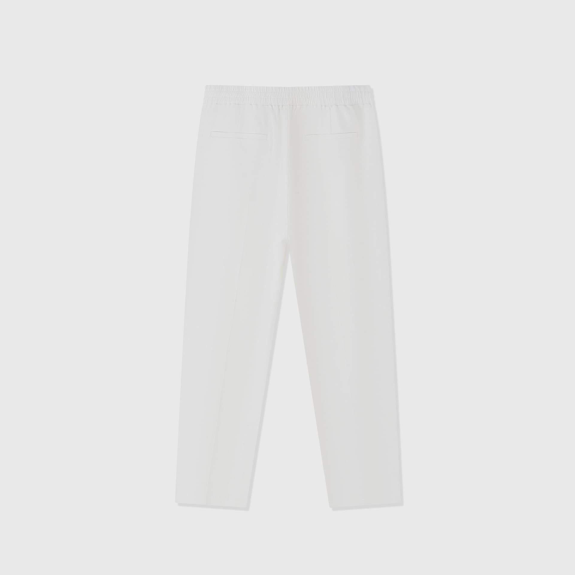 Orvieto | Pantalón de espiga en lino y lyocell