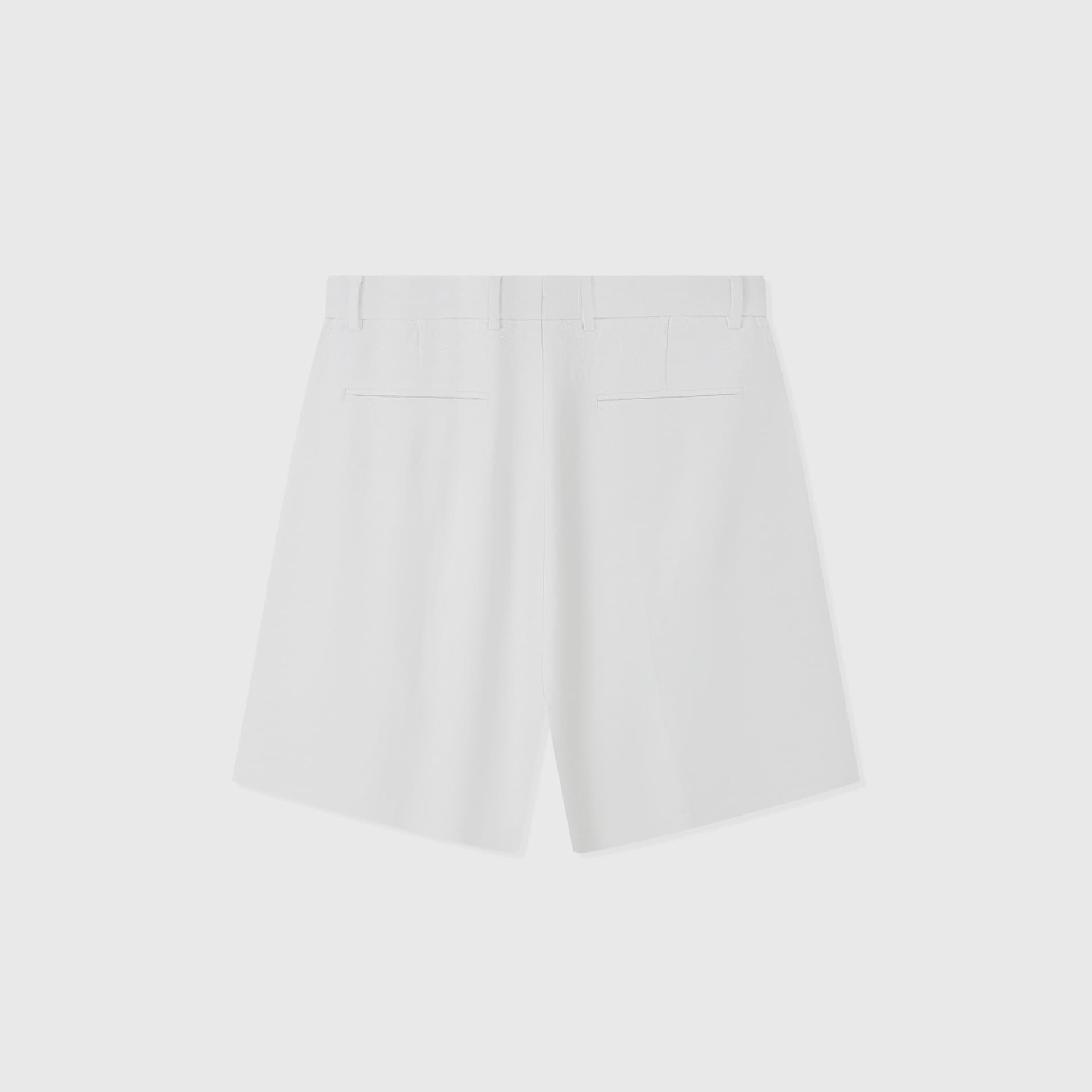 Deia | Short de lino de pierna ancha