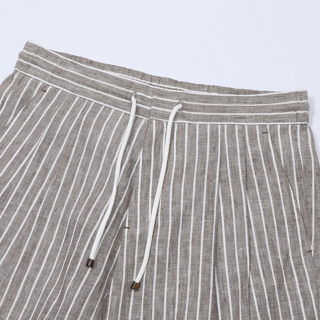 Tropea | Short de lino con cordón