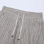 Tropea | Short de lino con cordón