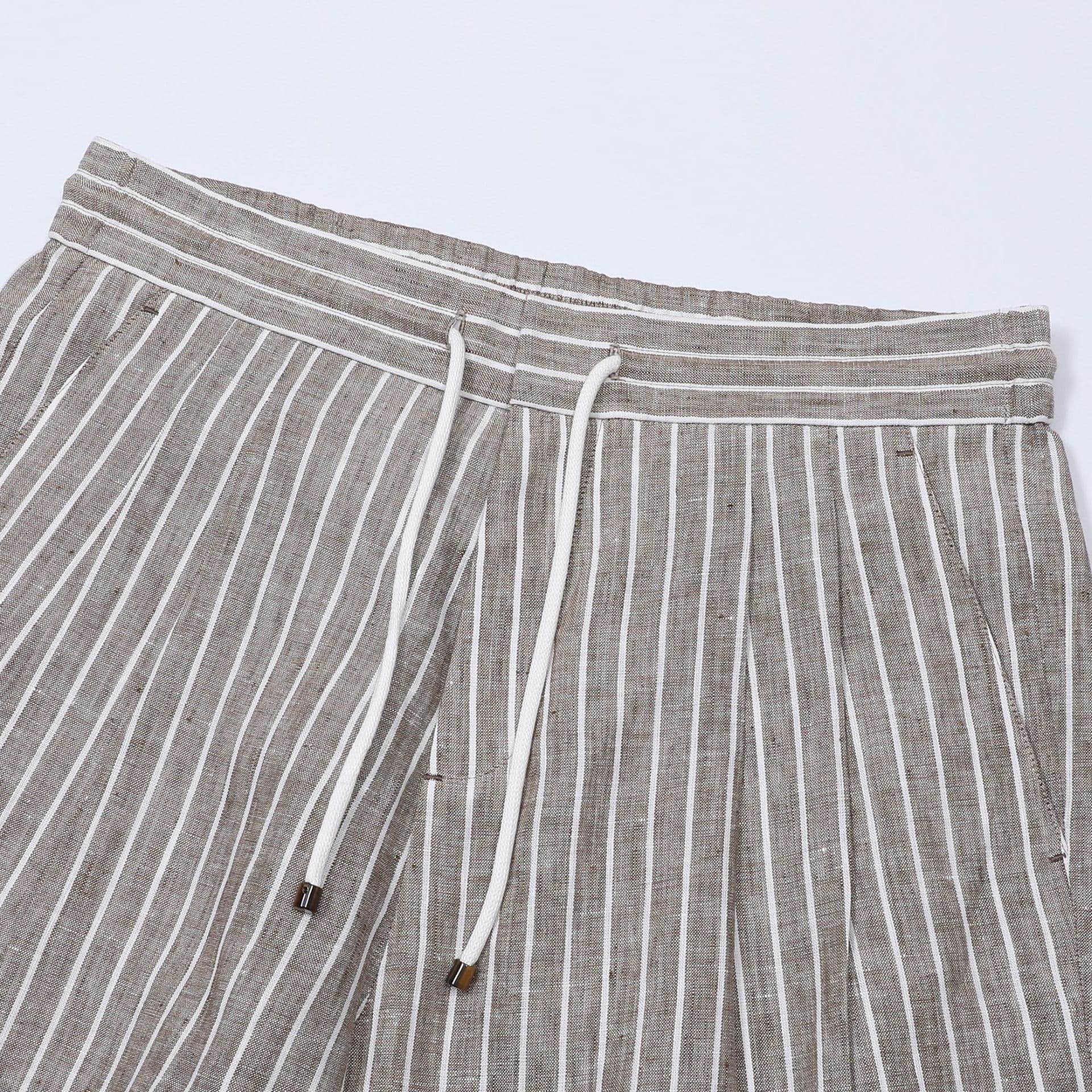 Tropea | Short de lino con cordón
