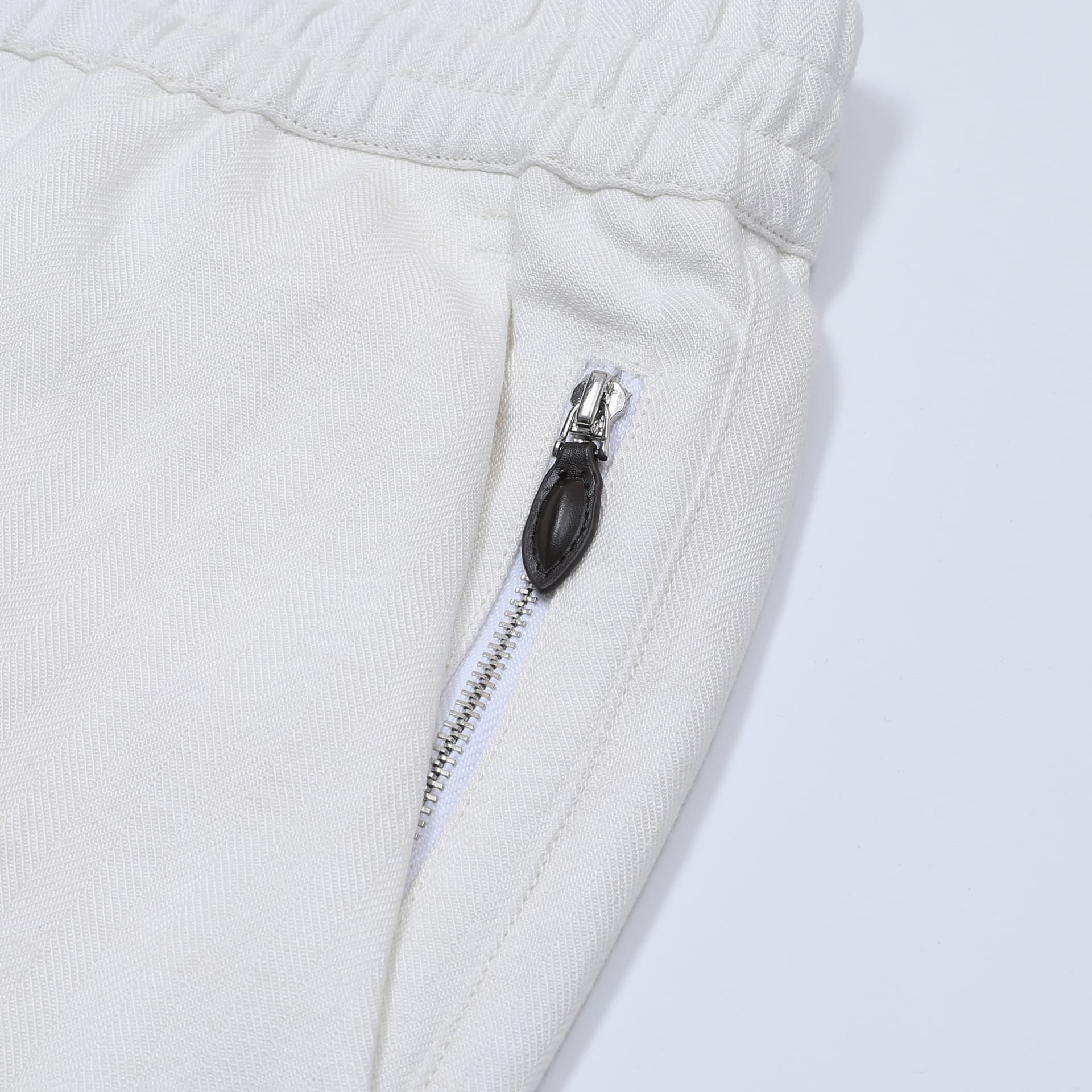 Orvieto | Pantalón de espiga en lino y lyocell
