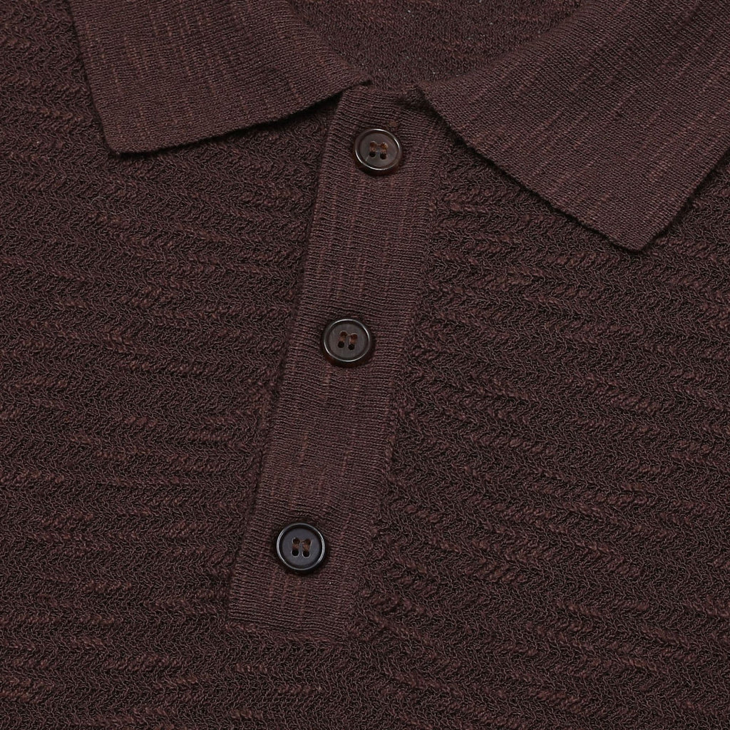 Cortona | Polo de punto chevron