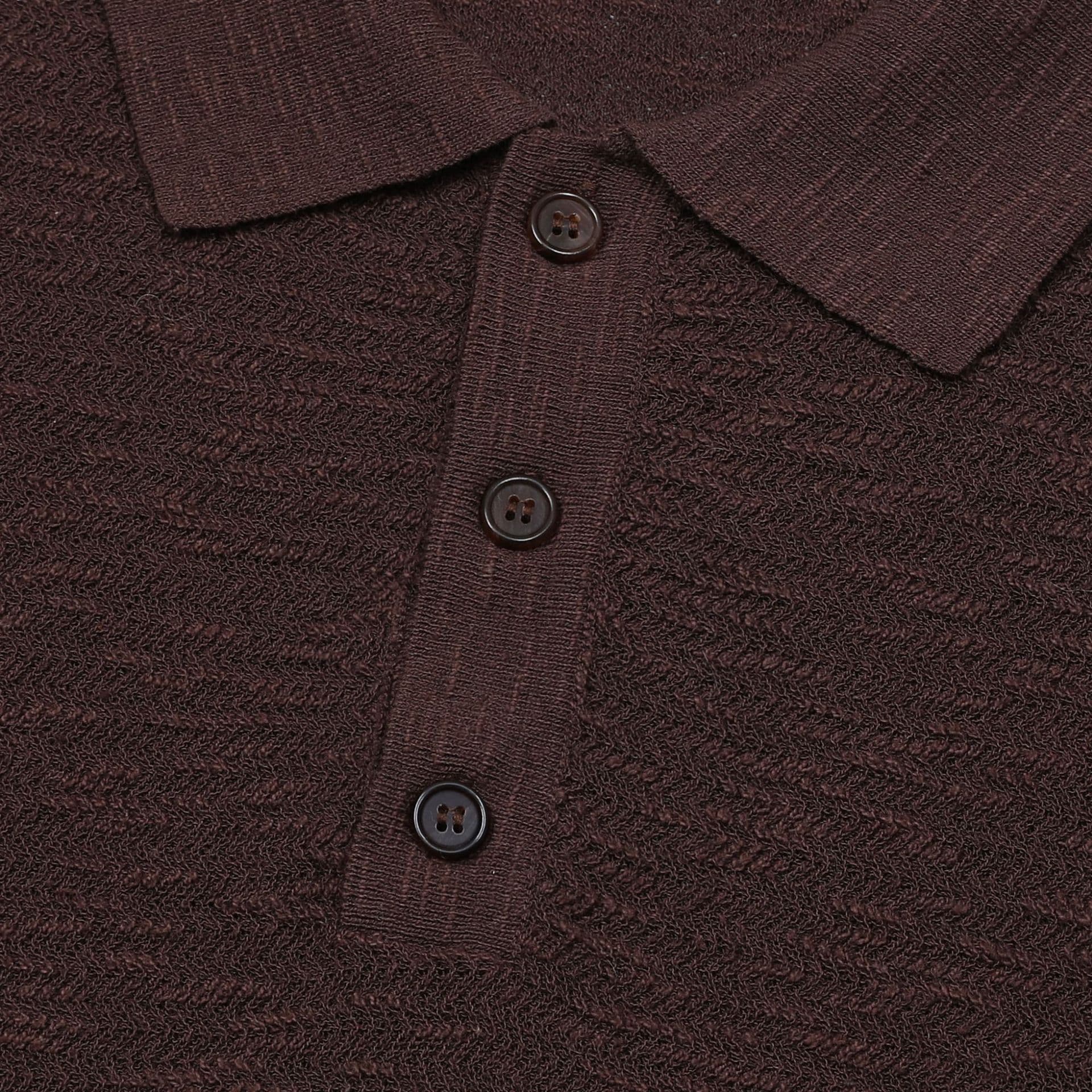 Cortona | Polo de punto chevron