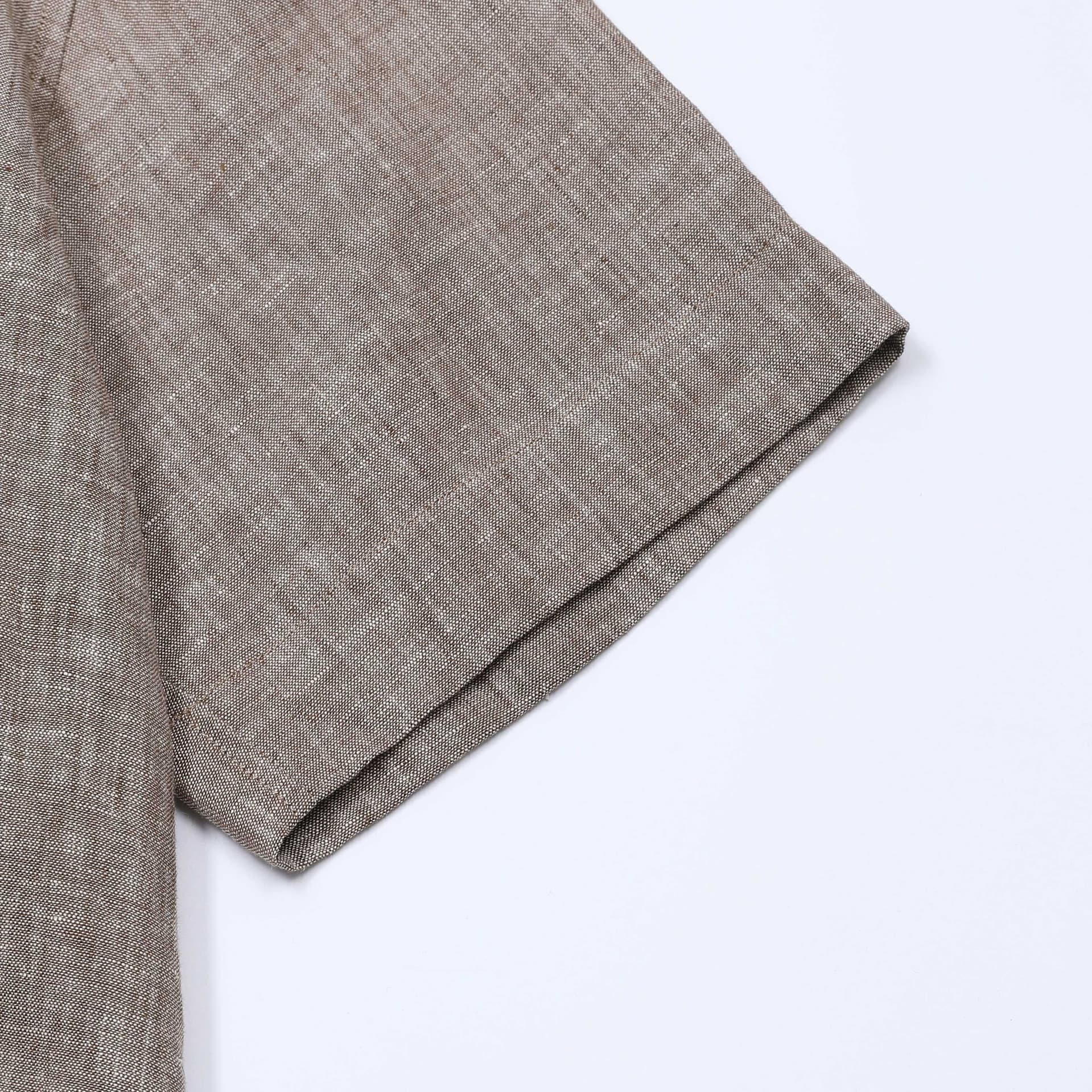 Ponza | Camisa de lino cuello camp