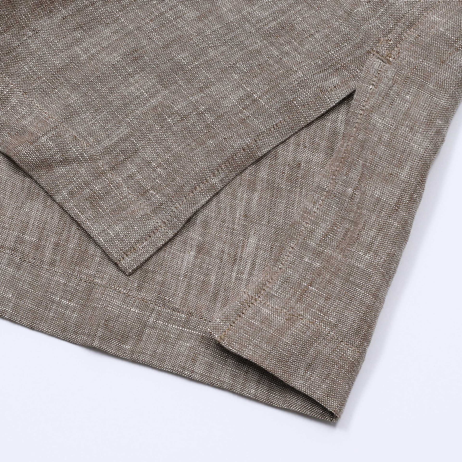 Ponza | Camisa de lino cuello camp