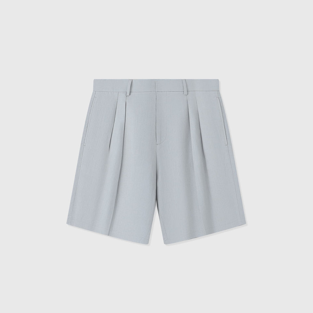 Deia | Short de lino de pierna ancha