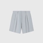 Deia | Short de lino de pierna ancha