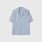 Ponza | Camisa de lino cuello camp