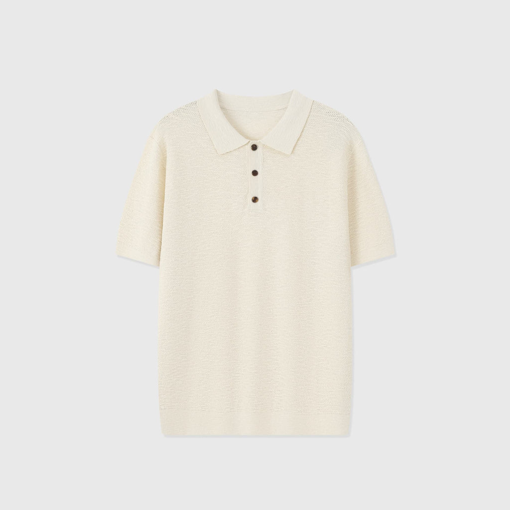 Cortona | Polo de punto chevron