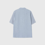 Ponza | Camisa de lino cuello camp