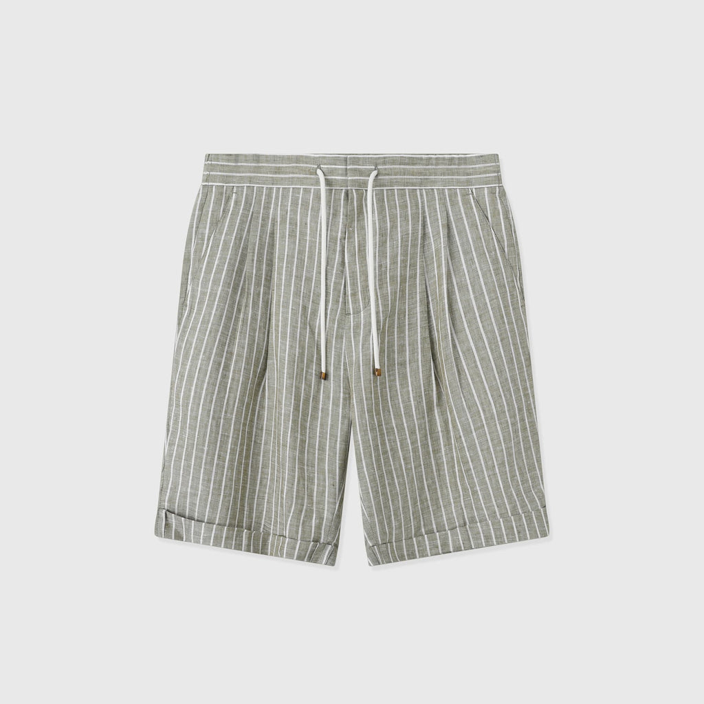 Tropea | Short de lino con cordón