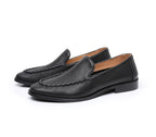 Foxley | Mocasín en piel granulada con costura Goodyear