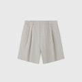 Deia | Short de lino de pierna ancha