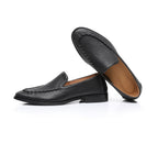 Foxley | Mocasín en piel granulada con costura Goodyear