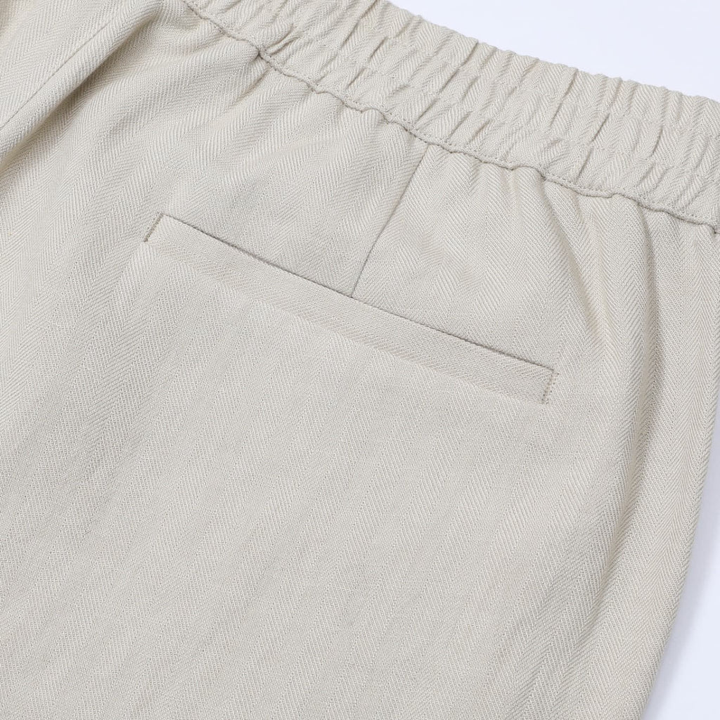 Orvieto | Pantalón de espiga en lino y lyocell