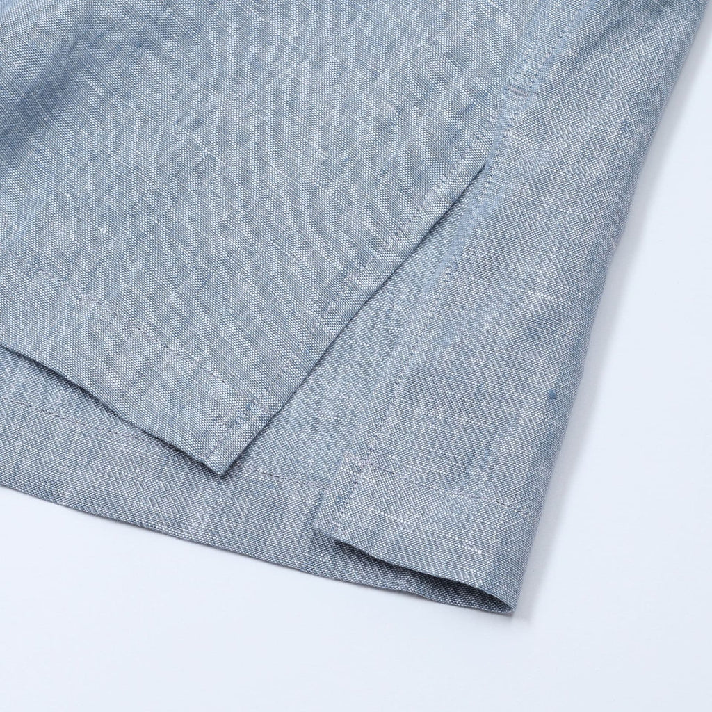 Ponza | Camisa de lino cuello camp