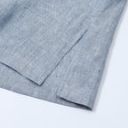 Ponza | Camisa de lino cuello camp