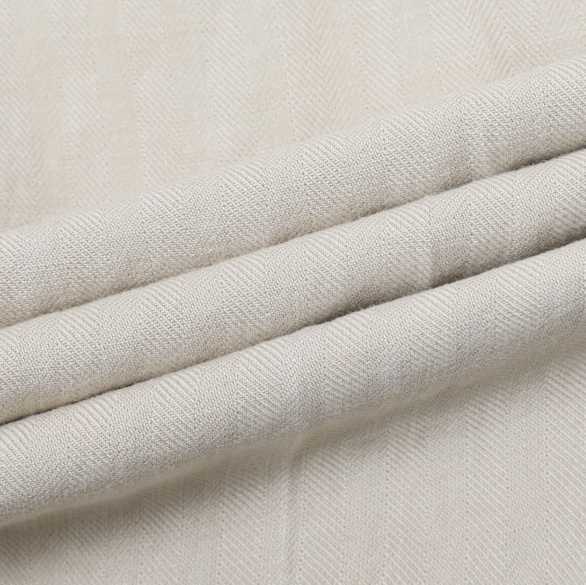 Orvieto | Pantalón de espiga en lino y lyocell