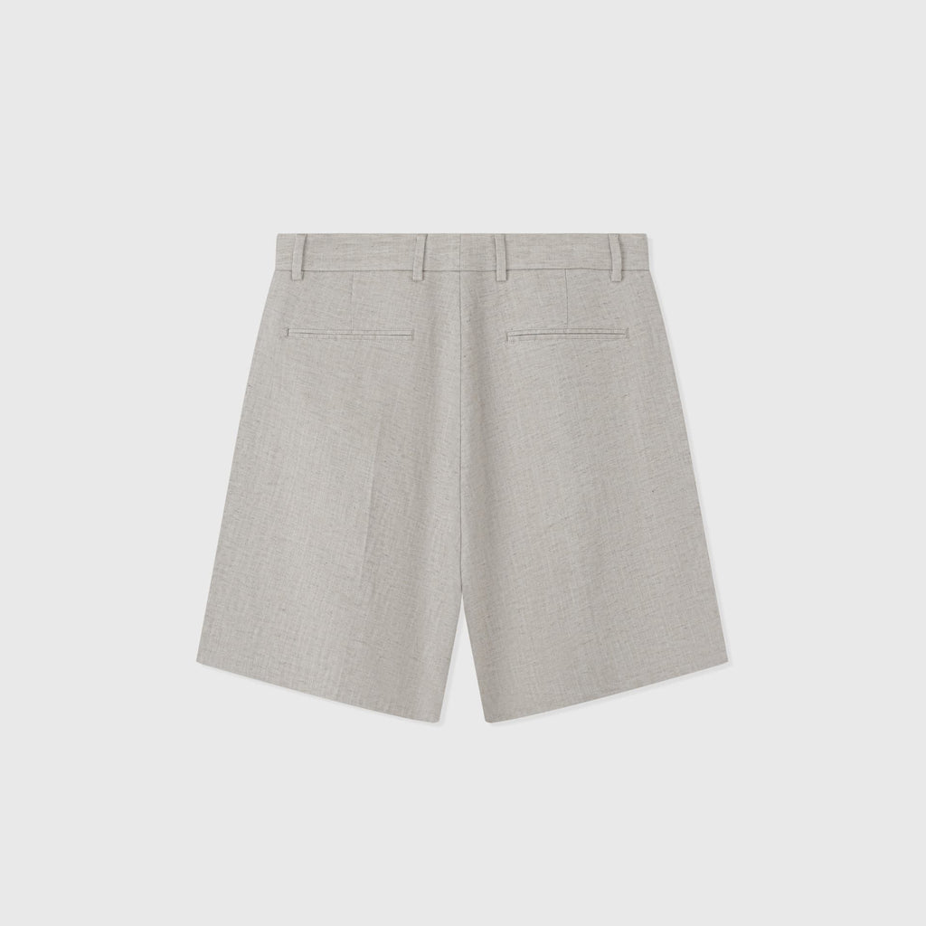 Deia | Short de lino de pierna ancha