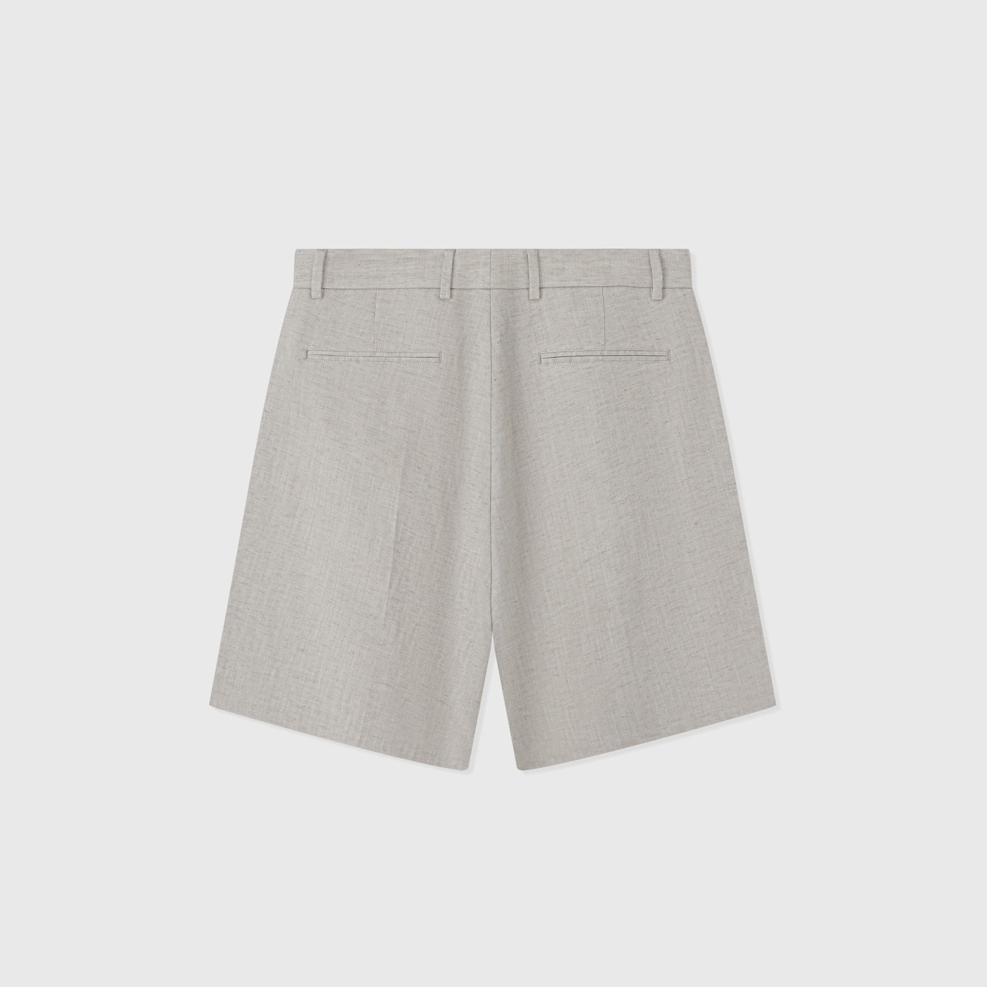 Deia | Short de lino de pierna ancha