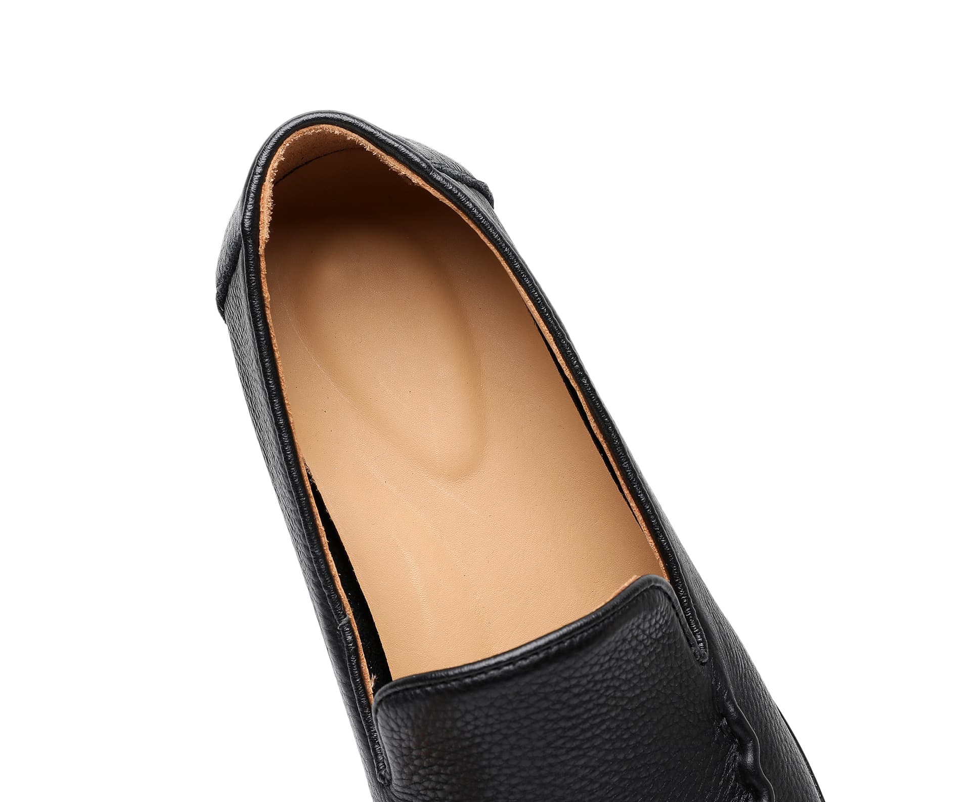 Foxley | Mocasín en piel granulada con costura Goodyear